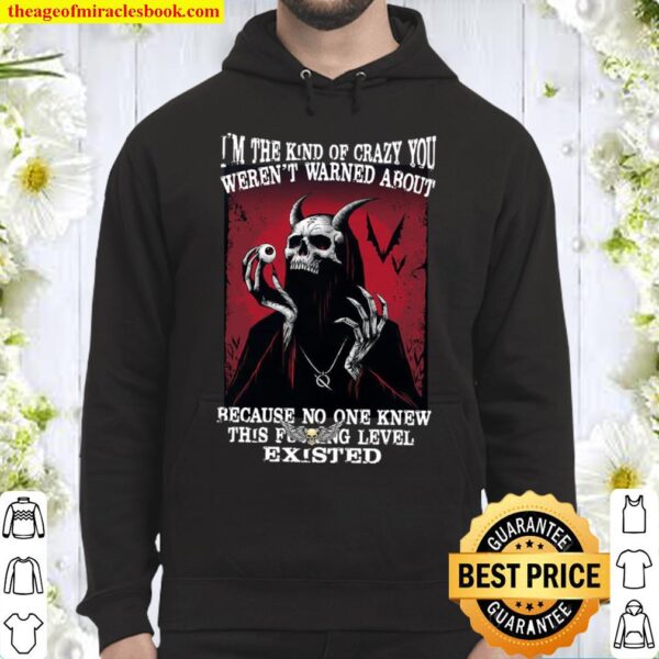 I’m The Kind Of Crazy You Weren’t Warned About Because No One Knew Thi Hoodie