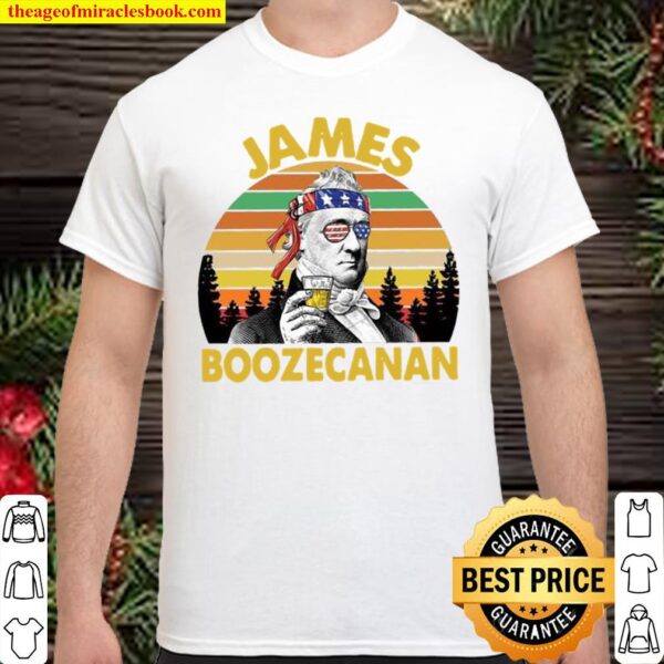 James Buchanan Beer 4th of July Shirt