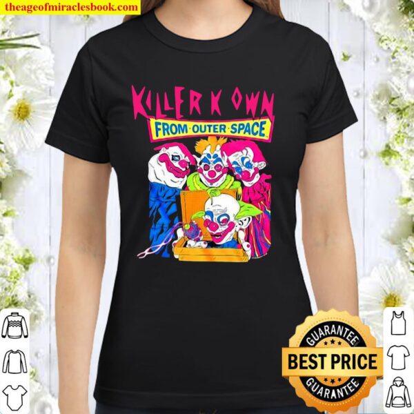 Killer Klowns From Outer Space Pizza Box Classic Women T-Shirt