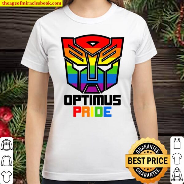 Lgbt Optimus Pride Classic Women T-Shirt