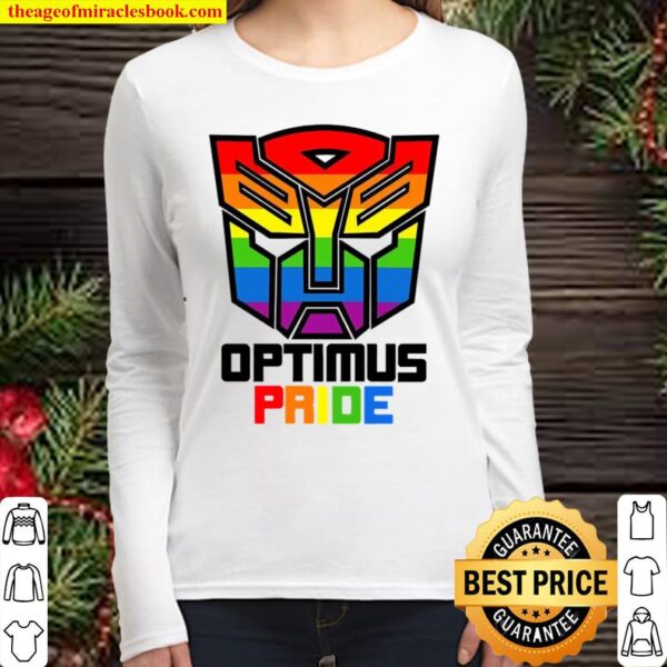 Lgbt Optimus Pride Women Long Sleeved
