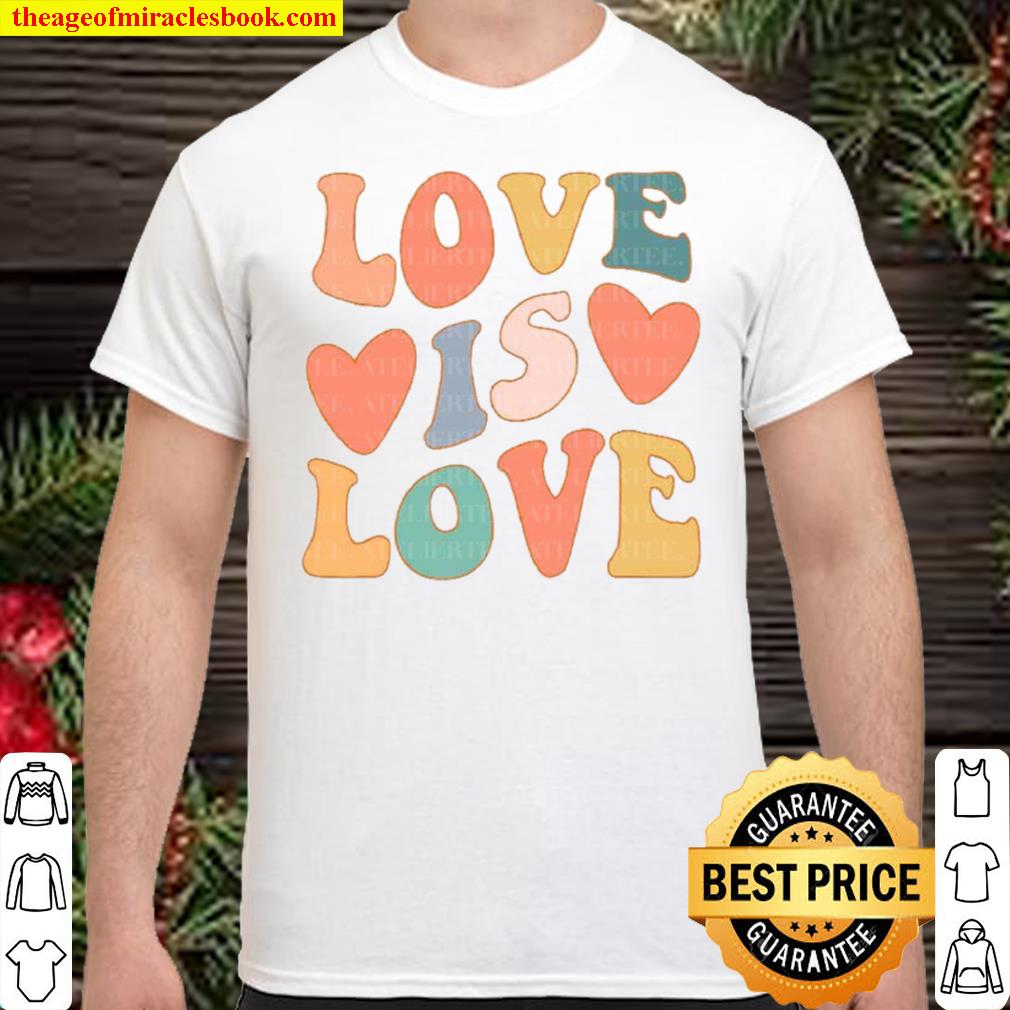 Love is Love Shirt, LGBQT Pride Shirt, Women Men Kids Toddler Baby Rai Shirt