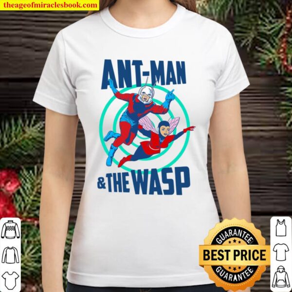 Marvel Ant Man And The Wasp Classic Portrait Classic Women T-Shirt