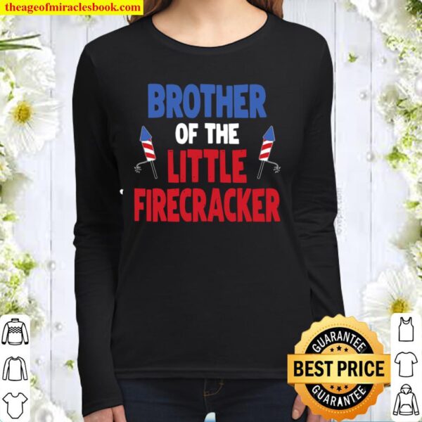 Matching Family Brother Birthday Party Fourth Of July Women Long Sleeved