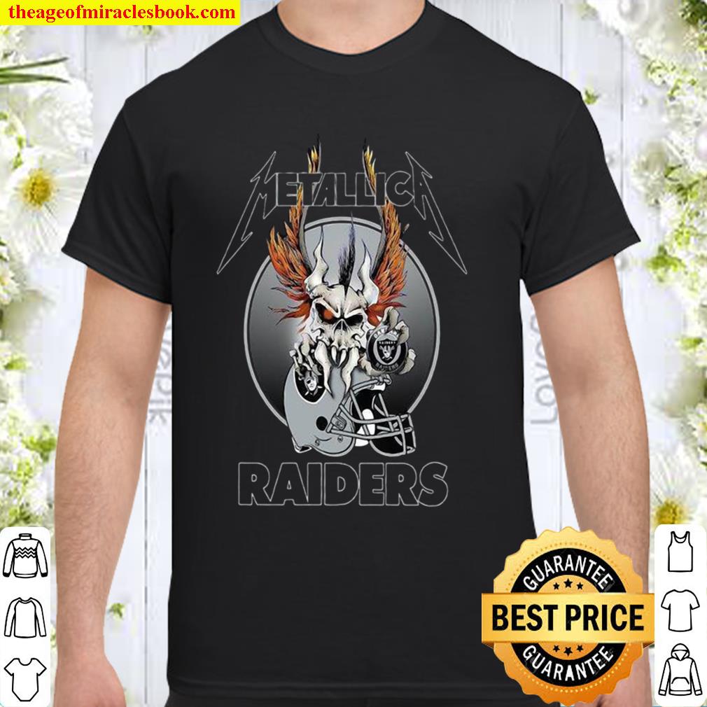Metallica Raiders Logo Shirt