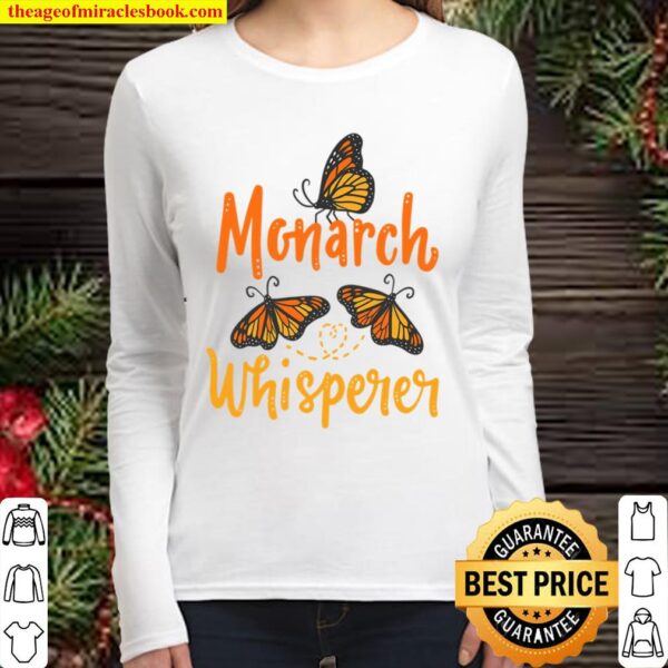 Monarch Butterfly Entomology Entomologist Women Long Sleeved