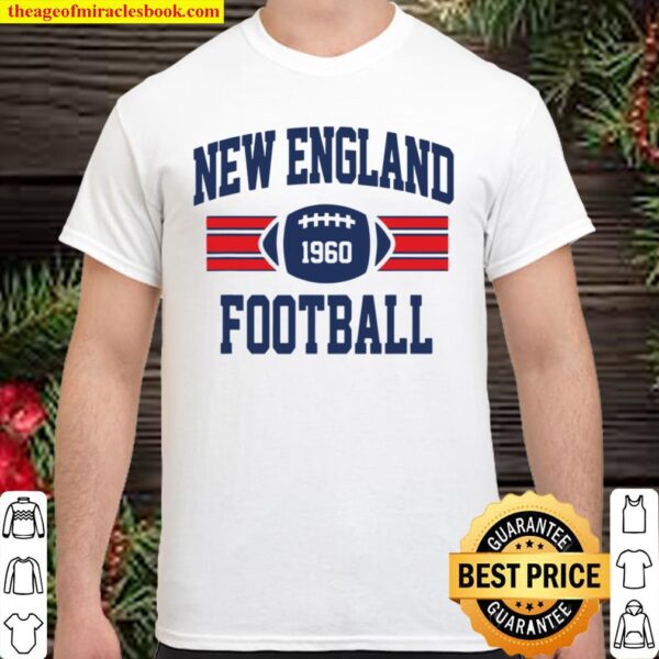 New England Football Athletic Vintage Sports Team Fan Shirt