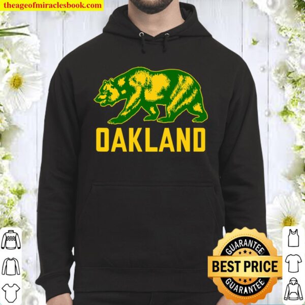 Oakland California Flag Bear Design – Oakland California Hoodie