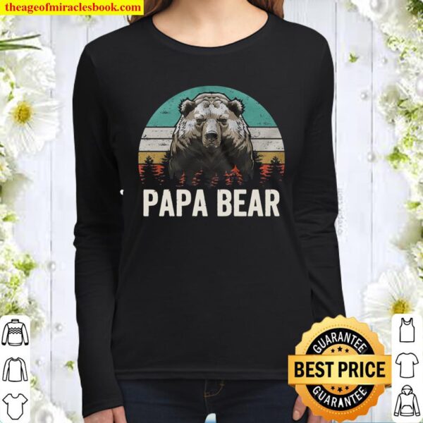 Papa Bear Women Long Sleeved