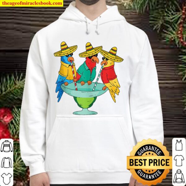 Parrot Cinco De Mayo Funny Drinking Tequila Mexican Fiesta Hoodie