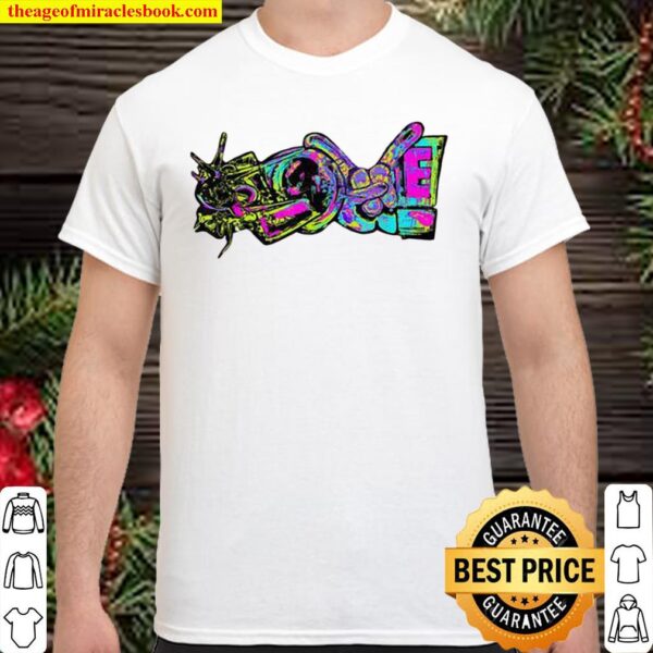 Peace Love Graffiti Shirt - Spray Paint Tshirt - Rock and Roll Apparel Shirt