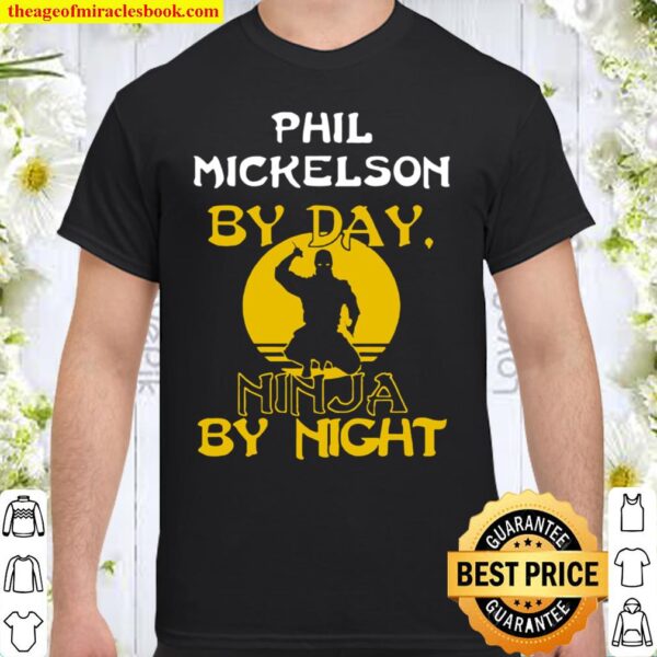 Phil Mickelson By Day Golf Hall Of Fame Shirt