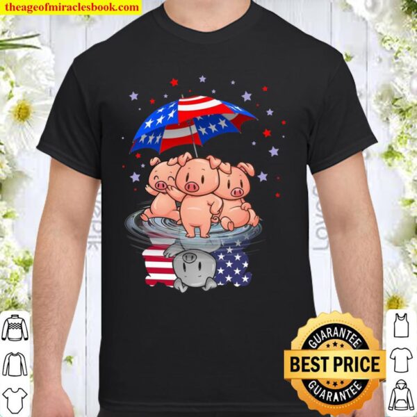 Pig America Umbrella Shirt