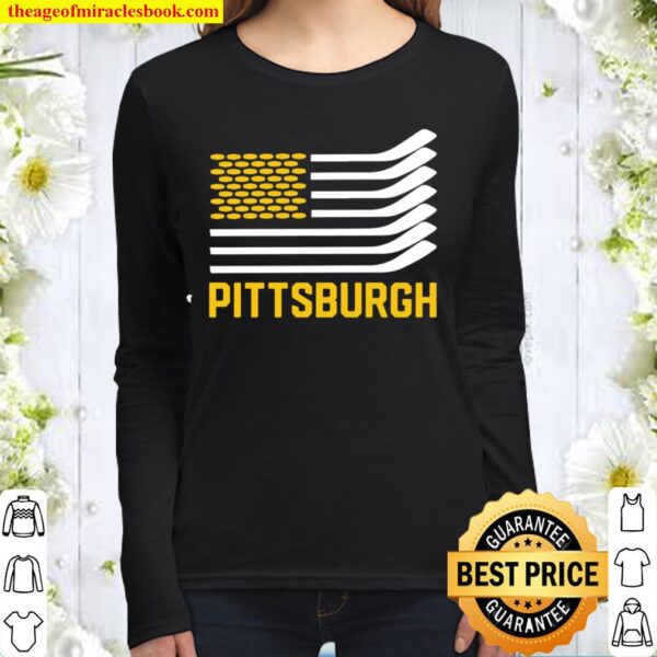 Pittsburgh Hockey Is American Pullover Women Long Sleeved