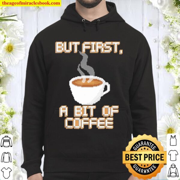 Pixel Cup Of Coffee Hoodie