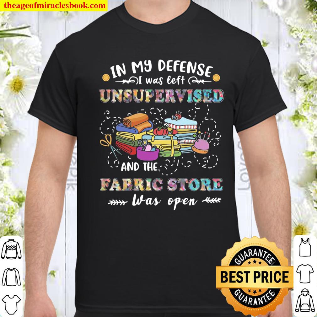 Quilting T Unsupervised Fabric Store For Quilters shirt, hoodie