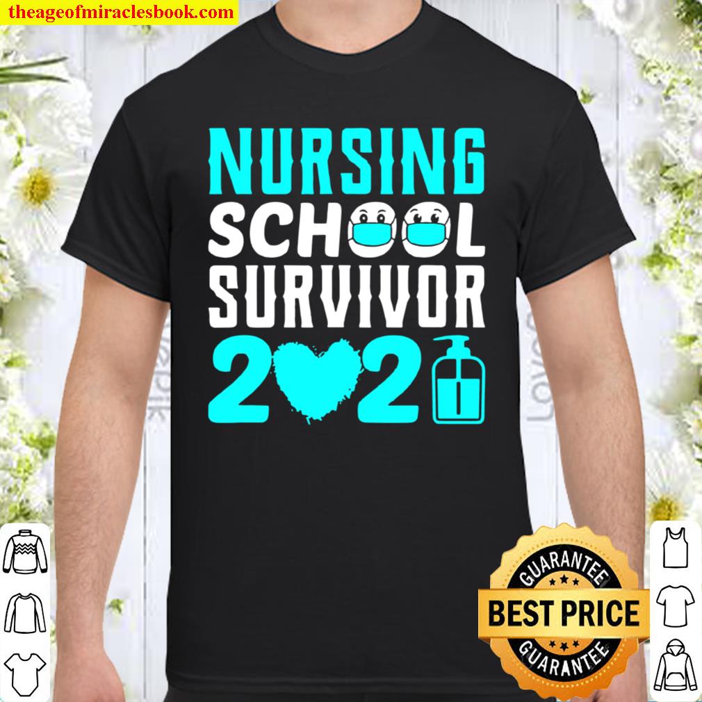 RN Nurse Graduation ER I Survived Nursing School 2021 Friend limited Shirt, Hoodie, Long Sleeved, SweatShirt