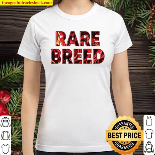 Rare Breed Air Jordan 5 Raging Bull Sneakers, Red Rare Breed Classic Women T-Shirt