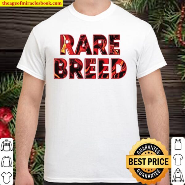 Rare Breed Air Jordan 5 Raging Bull Sneakers, Red Rare Breed Shirt