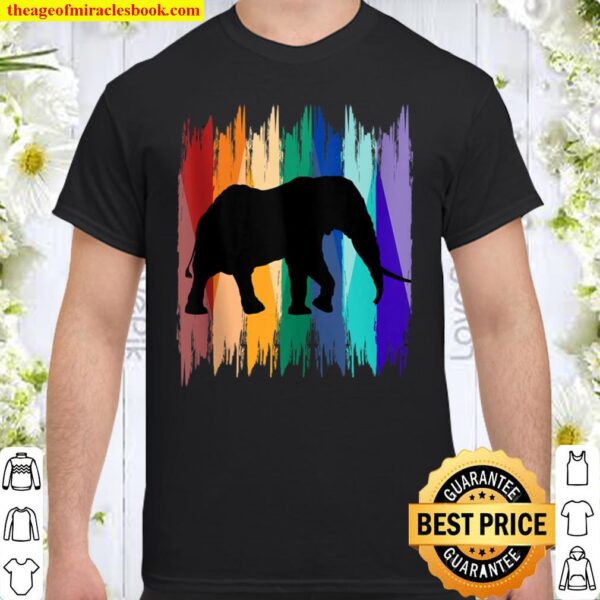 Retro Wildlife Animal Zoo Keeper Gift Safari Africa Elephant Shirt