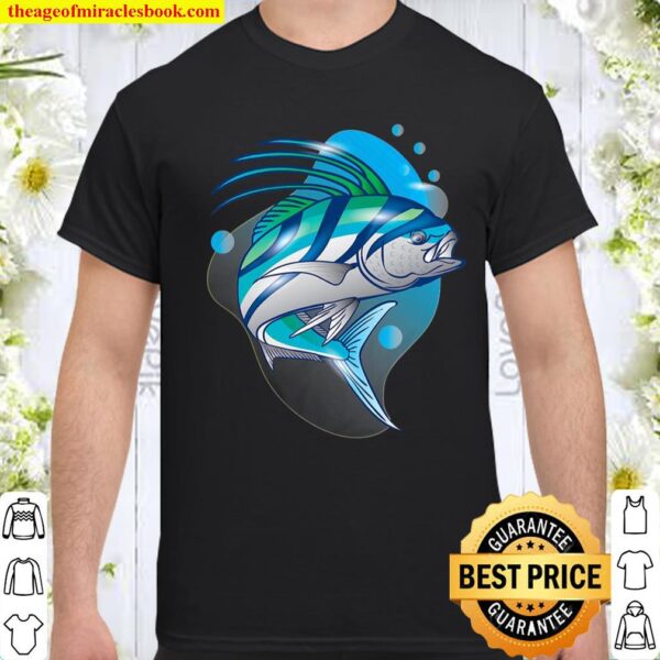 Roosterfish Tee Shirt – Lucky Fishing Shirt