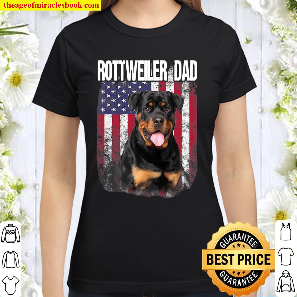 rottweiler dad t shirt