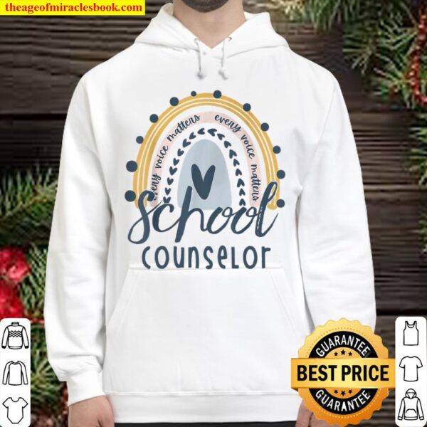 School Counselor Shirt, Rainbow Counseling, Cute Hoodie