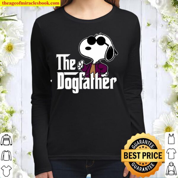 Snoopy The Dogfather Women Long Sleeved