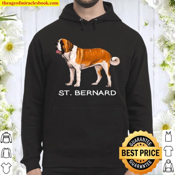 St. Bernard Crazy Dog Hoodie