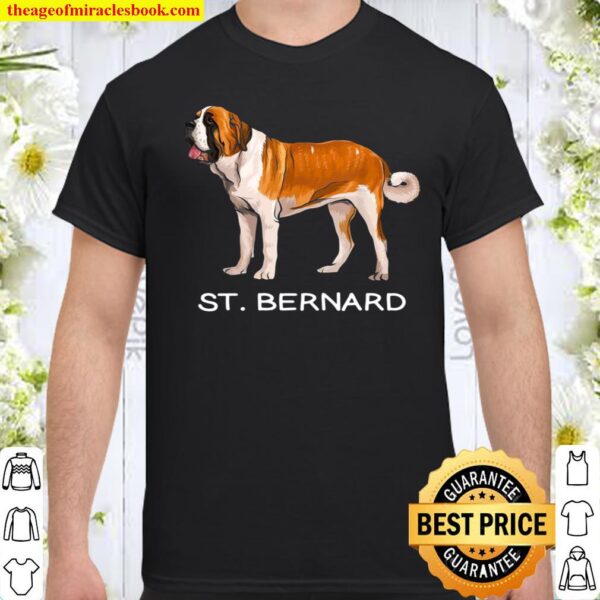 St. Bernard Crazy Dog Shirt
