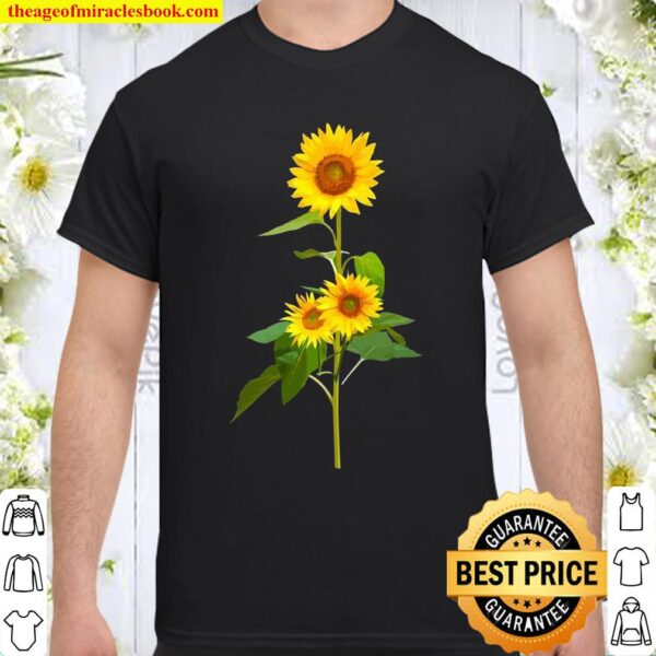 Sunflower Flower Garden Yellow Girasol Flor Shirt