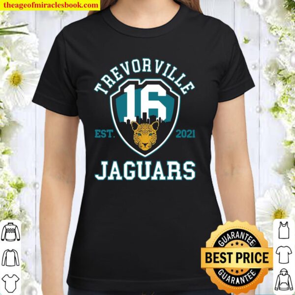 TREVORVILLE JAGUARS Trevor Jacksonville Football 2021 Draft Classic Women T-Shirt