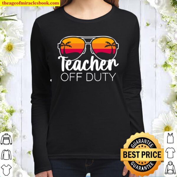 Teacher of Duty For Teacher, Teacher Week Women Long Sleeved