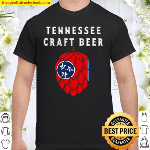 Tennessee State Flag Craft Beer Beers Shirt