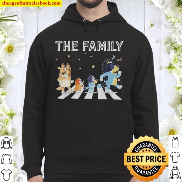 The Bluey Family shirt, Abbey Road shirt, Family gift, Father_s day gi Hoodie