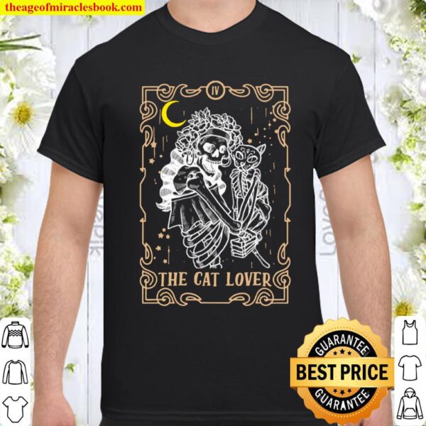 The Cat Vintage Tarot Card Magic Occult Supernatural Shirt