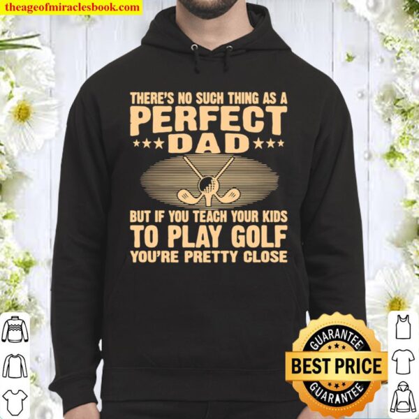 There’s No Such THing As A Perfect Dad But If Teach Your Kids To Go Go Hoodie