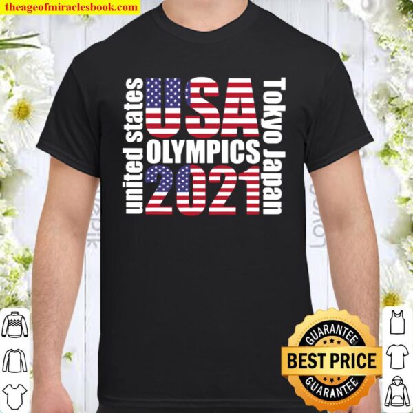 Tokyo Olympics 2021 Usa Team Shirt