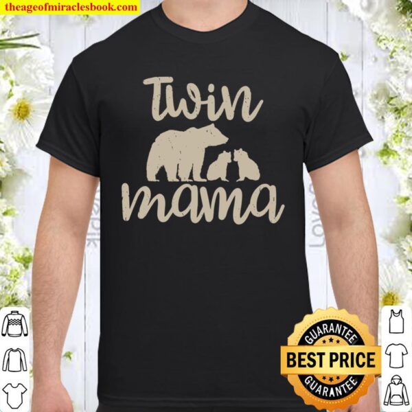 Twin Mama Beautiful Mothers Day Shirt Design For Women Shirt