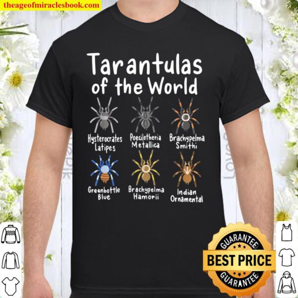 Vogelspinnen der Welt Tarantel Flüsterer Shirt