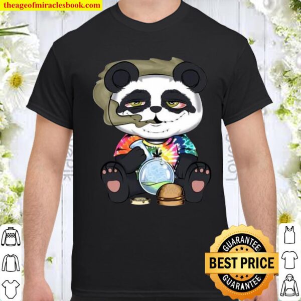 Weed Panda Bear Shirt