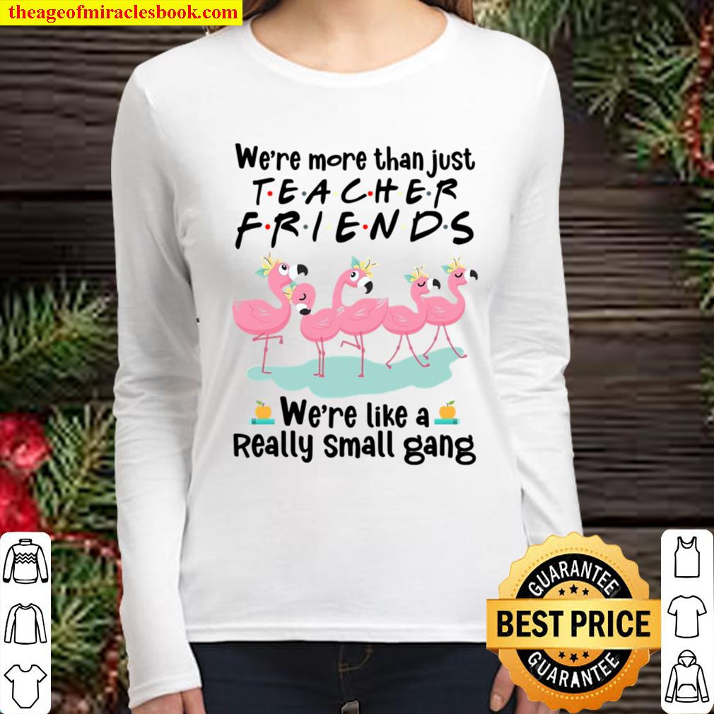 We’re More Than Just Teacher Friends We’re Like A Really Small Gang Women Long Sleeved