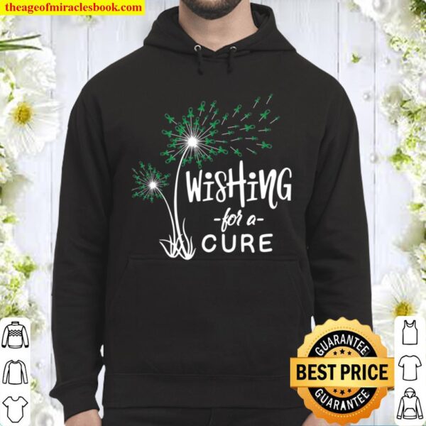 Wishing For Spinal Cord Injuries Awareness Support Ribbon Hoodie