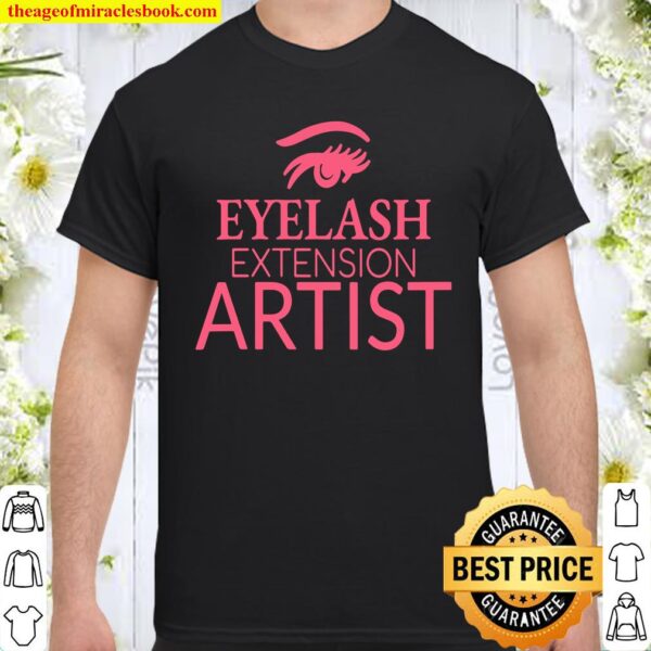 Womens Eyelash Extension Artist Shirt