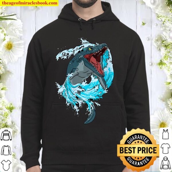 Womens Floating Dinosaurs like bad Fish for cool youth _ adult Hoodie