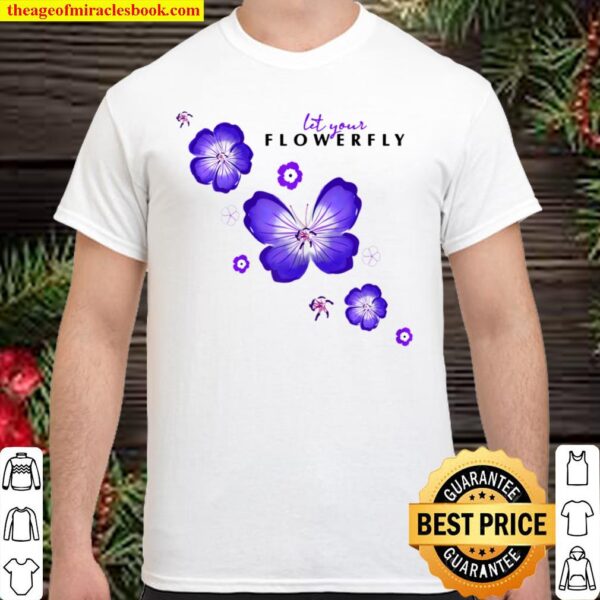 Womens Flowerfly - Let your Flowerfly Shirt