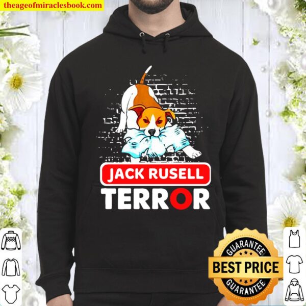 Womens Jack Russell Terror Bad Dogs Jack Russell Terrier Dog Hoodie