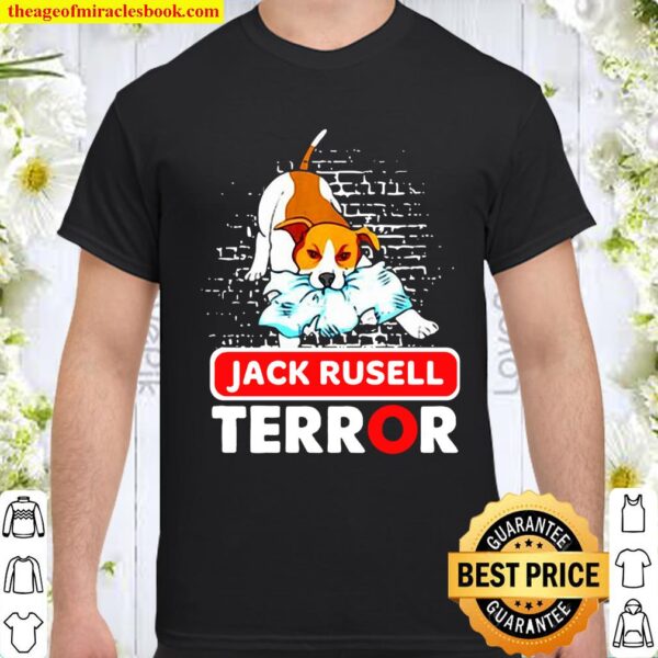 Womens Jack Russell Terror Bad Dogs Jack Russell Terrier Dog Shirt