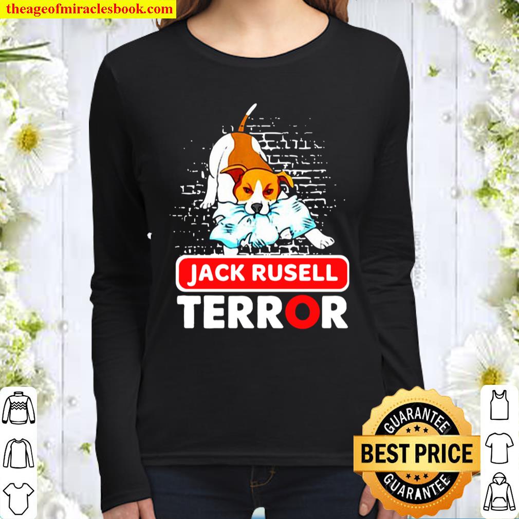 Womens Jack Russell Terror Bad Dogs Jack Russell Terrier Dog Women Long Sleeved