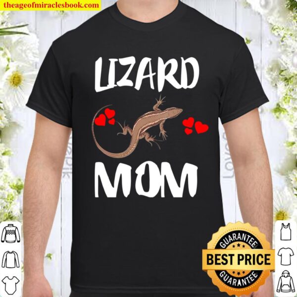 Womens Lizard Mom Reptile Shirt